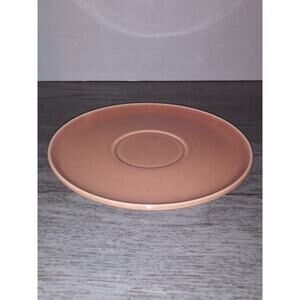 Russel Wright Steubenville Demitasse Saucer Pink Salmon Coral